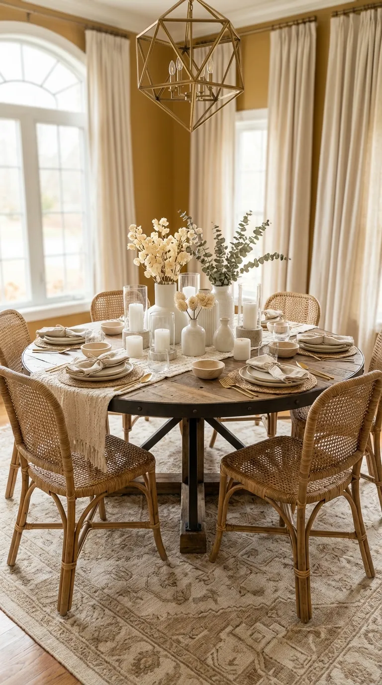 Elegant Monochrome Decor Setup