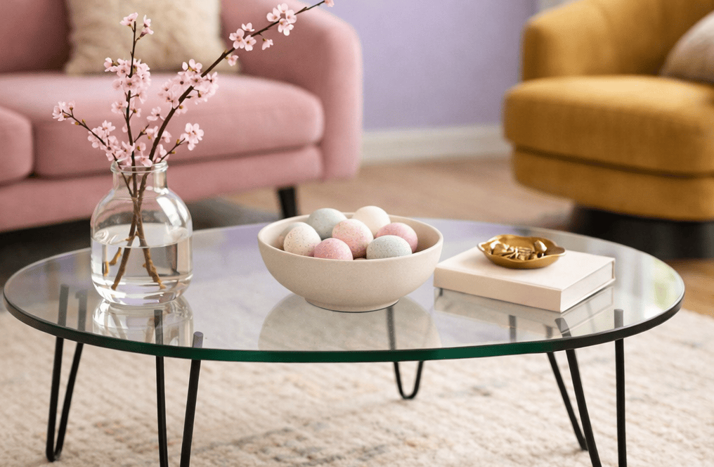 Glass Coffee Table Decor Ideas