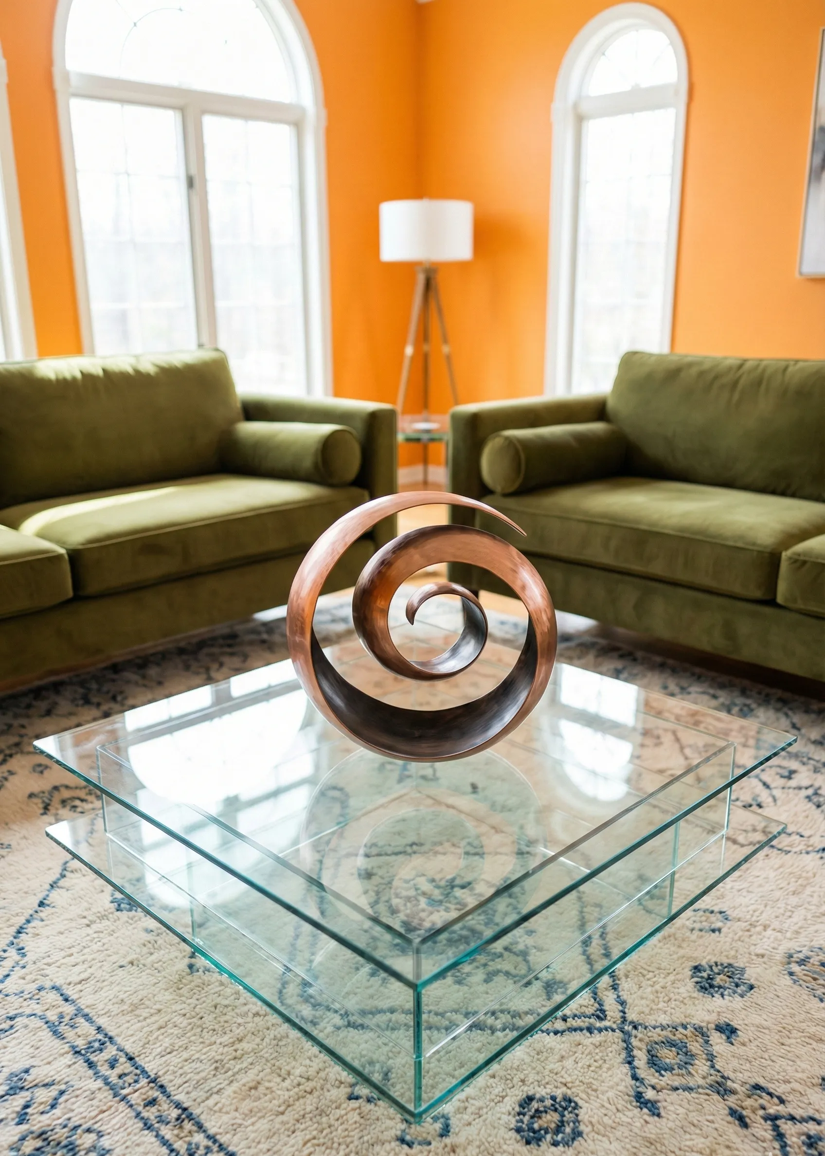Sculptural Statement Centerpiece