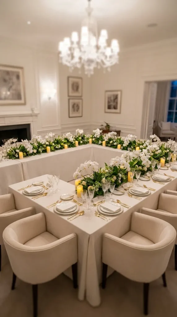 U Shaped Banquet Layout