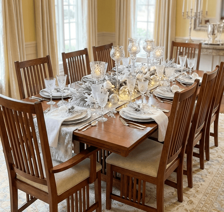 Winter Dining Table Decor Ideas