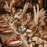 Boho Wedding Table Decor Ideas
