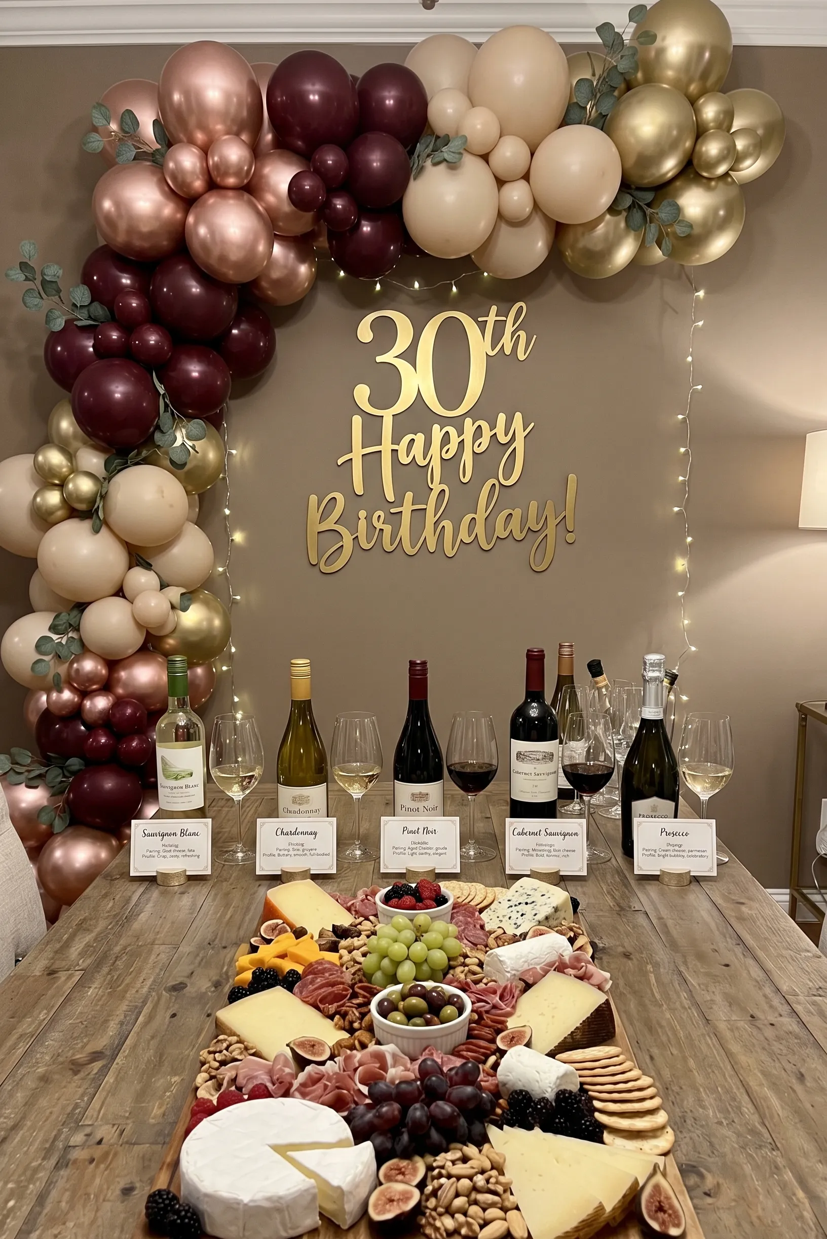 Wine and Cheese Tasting Night Party