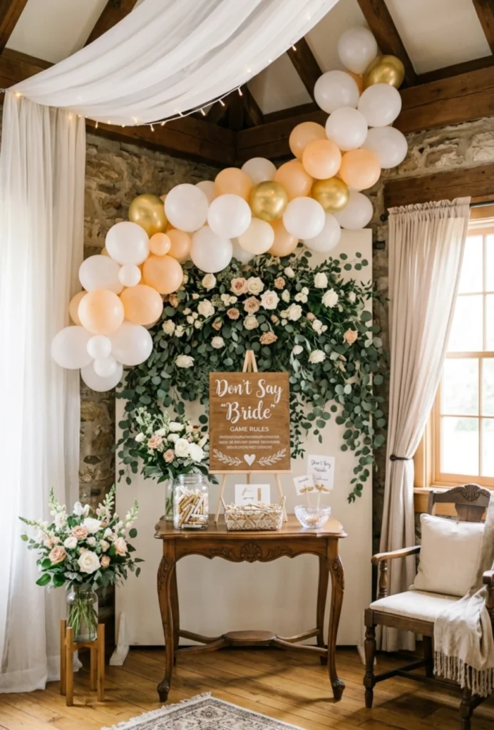 Don't Say "Bride" Clothespin Game