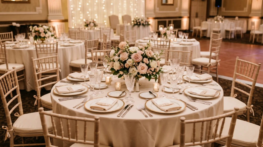 How to Create a Wedding Table Layout
