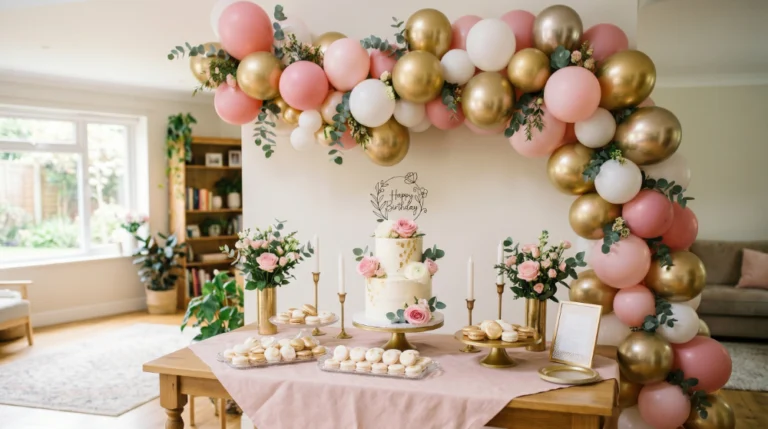 How to Set Up a Birthday Balloon Arch at Home