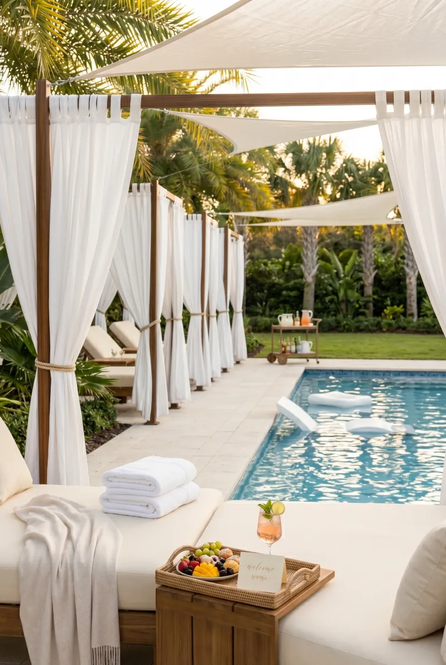 Luxury Cabana Pool Party