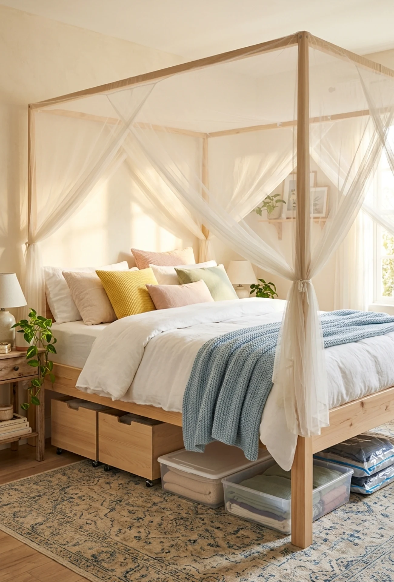Maximize Under-Bed Storage