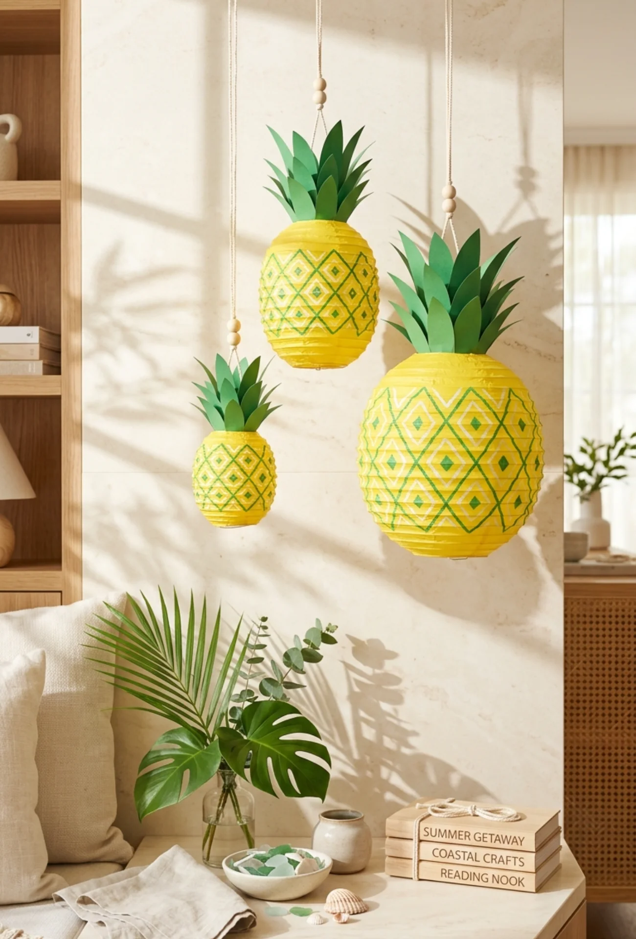Pineapple Paper Lantern Craft
