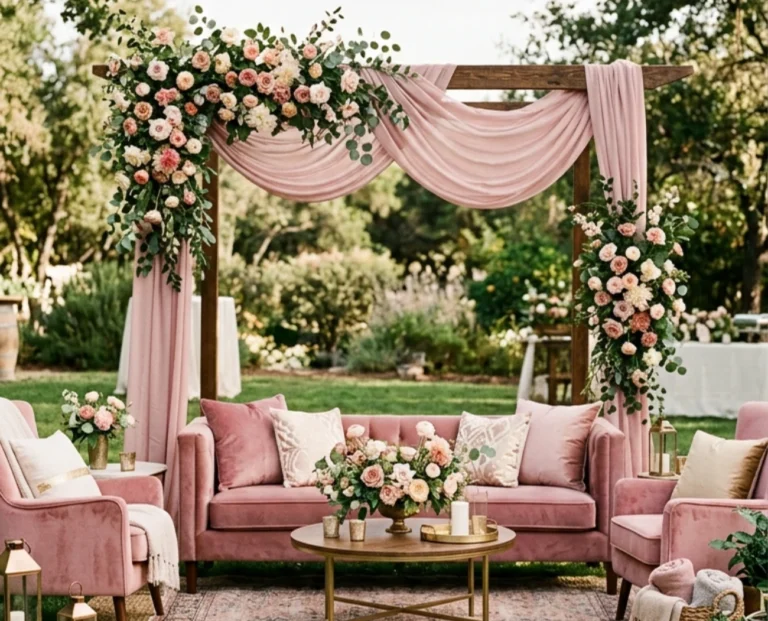 Pink Wedding Theme Decoration Ideas