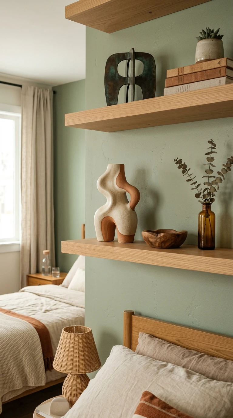 Sculptural Decor Accent Shelves