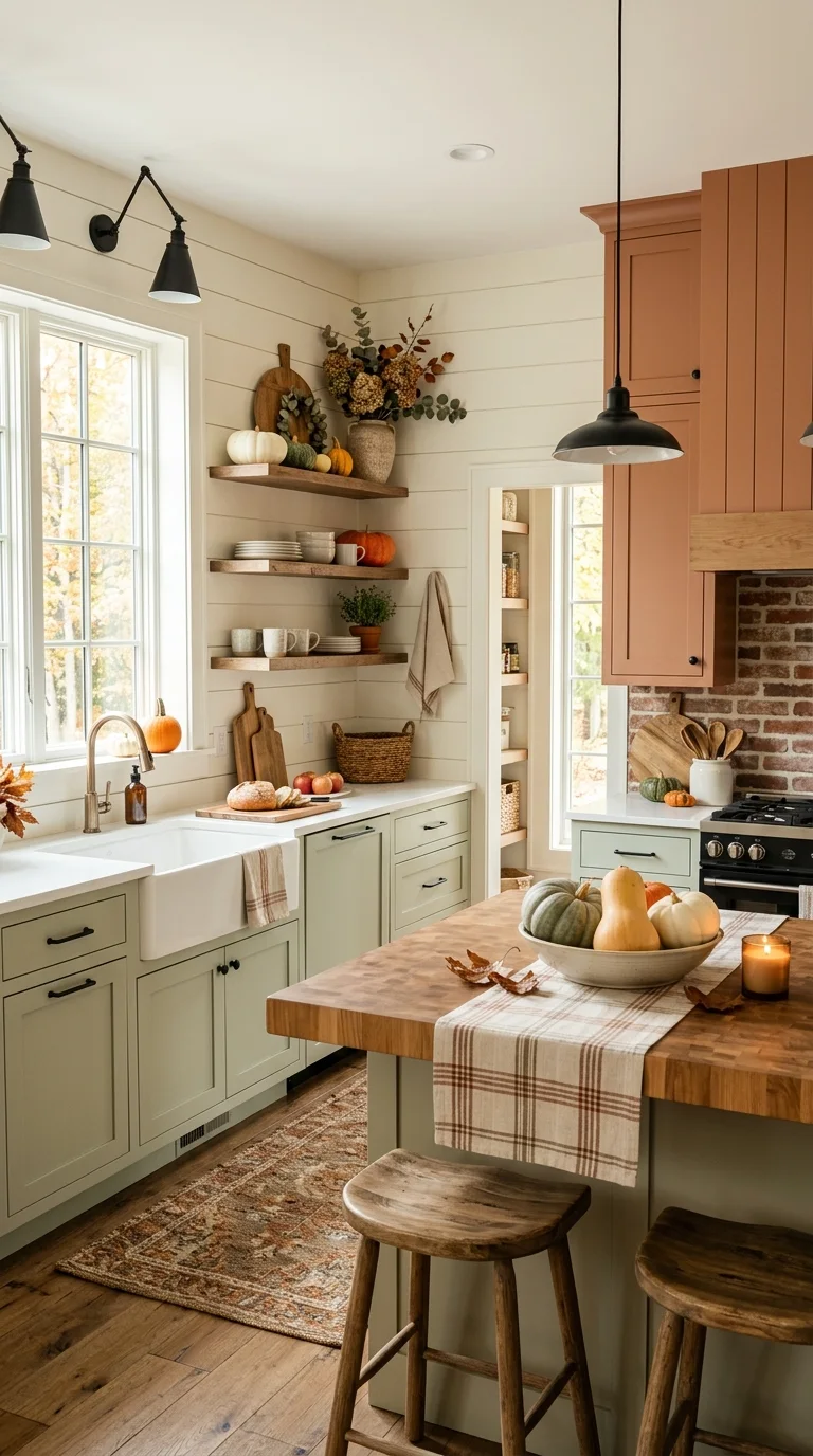 Create a Modern Farmhouse Fall Kitchen