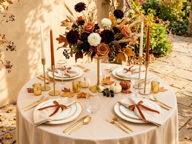 Fall Wedding Color Palettes