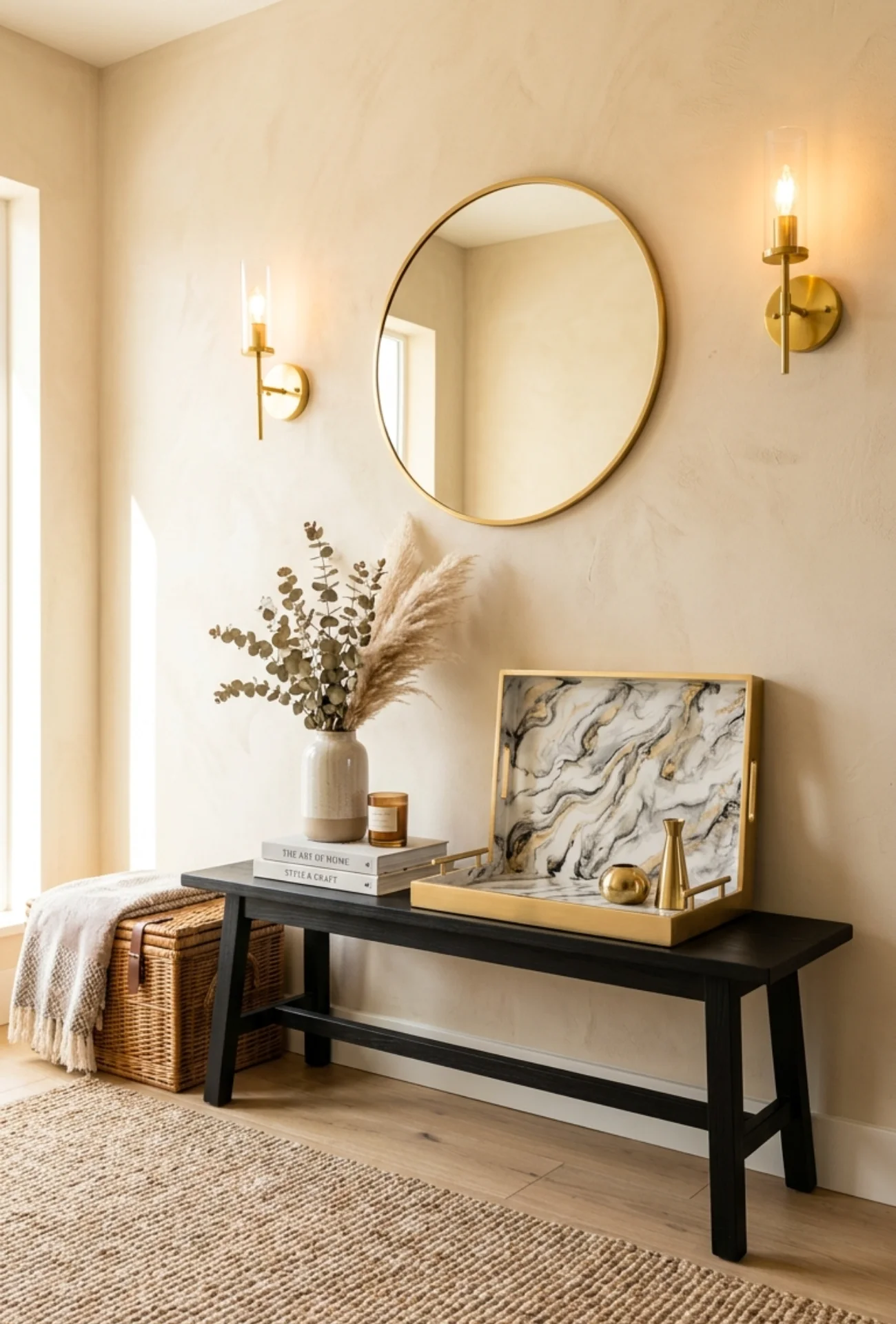 Faux Marble Tray